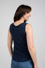 Load image into Gallery viewer, Lily &amp; Me Jetty Vest Organic Cotton Navy