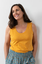 Load image into Gallery viewer, Lily &amp; Me Jetty Vest Organic Cotton Turmeric