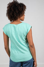 Load image into Gallery viewer, Lily &amp; Me Surfside Organic Cotton Tee Mint