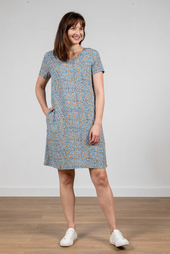 Lily & Me Seascape Dress Turmeric