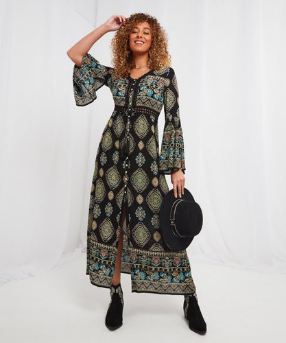 Joe Browns Ultimate Boho Dress Black