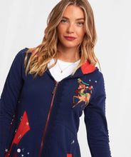 Load image into Gallery viewer, Joe Browns Jingle Bells Zip Thru Hoody