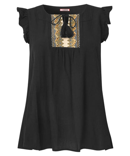 Joe Browns All Day Long Embroidered Top