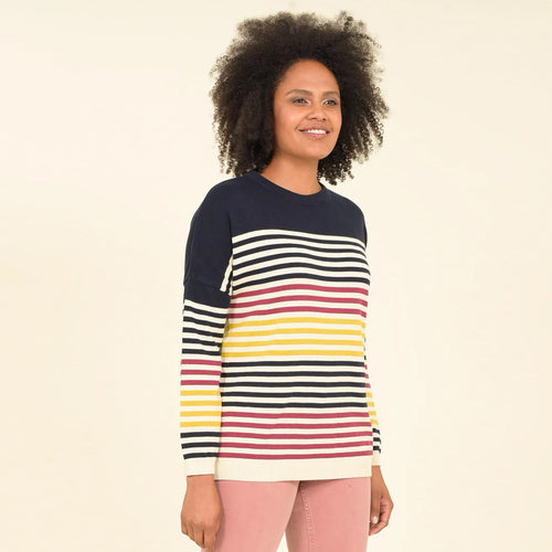 Brakeburn Multi Stripe Jumper