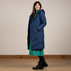 Lily & Me Navy Amberley Coat