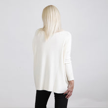 Load image into Gallery viewer, Goose Island Cream Slouch Front Pocket Jumper