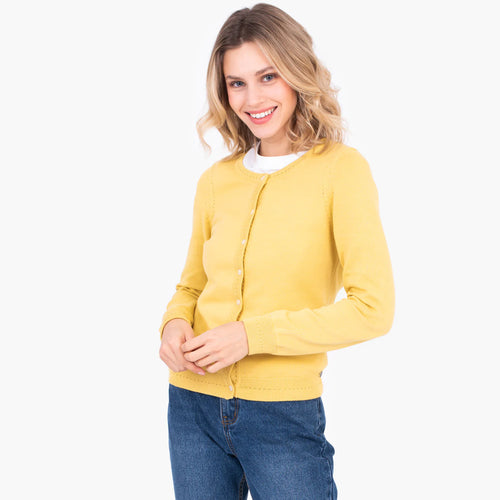 Brakeburn Yellow Calendine Cardigan