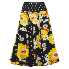Load image into Gallery viewer, Joe Browns Black Divine Daisy Skirt