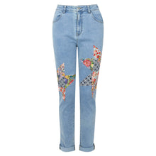 Load image into Gallery viewer, Joe Browns Blue Star Gazer Patchwork Jeans