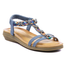 Load image into Gallery viewer, Lunar Blue Delores Sandal