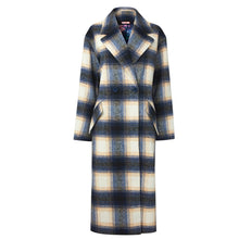 Load image into Gallery viewer, Joe Browns Blue Check New York Style Coat
