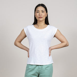 Lily & Me White Surfside Tee