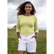 Load image into Gallery viewer, Lily &amp; Me White Severn Twill Shorts
