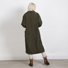 Load image into Gallery viewer, Goose Island Khaki Cord Button Coat