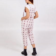Load image into Gallery viewer, Italian Blush Star Dungarees 3/4 Length