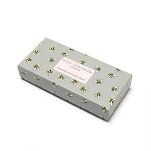 Miss Sparrow Bumble Bee Scattered Sock Box