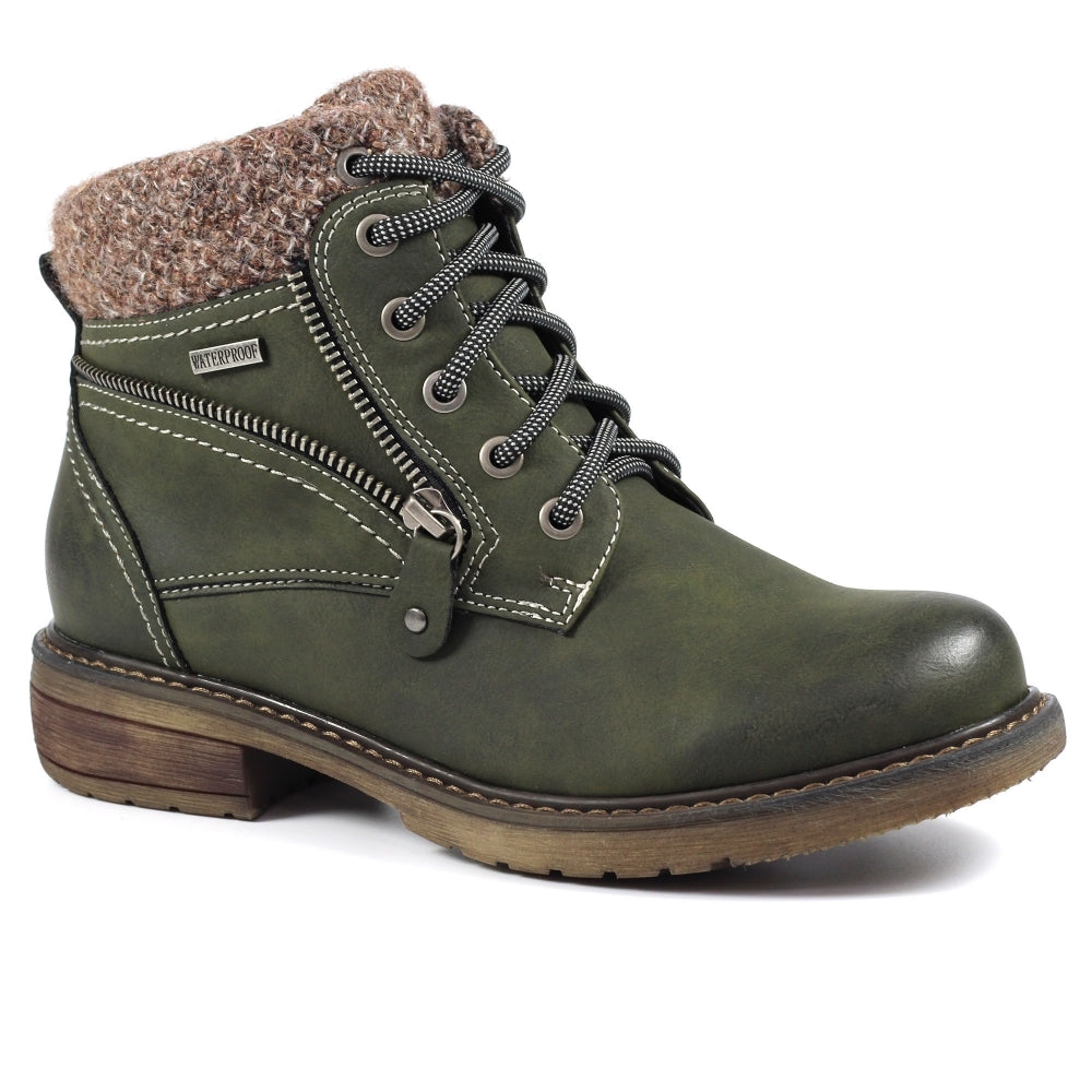 Lunar Benson III Olive Waterproof Boot