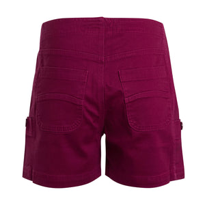 Weird Fish Boysenberry Willoughby Organic Cotton Summer Shorts