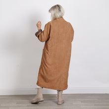 Load image into Gallery viewer, Goose Island Camel Cord Button Coat