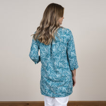 Load image into Gallery viewer, Lily &amp; Me Teal Headland Tunic Fern