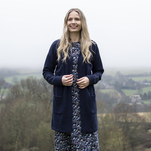 Lily & Me Navy Cotswold Cardi