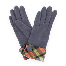 Load image into Gallery viewer, Powder Charcoal Heather Wool Gloves
