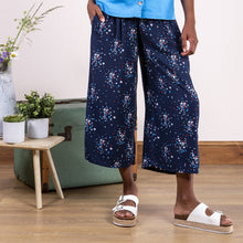 Load image into Gallery viewer, Lily &amp; Me Navy Evie Trousers Strawberry Fields