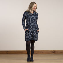 Load image into Gallery viewer, Lily &amp; Me Navy Dee Dress Westbury