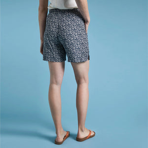 Weird Fish Navy Sundance EcoVero Printed Summer Shorts
