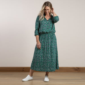 Lily & Me Green Haywood Dress Ditsy