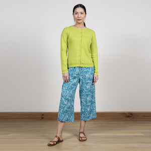 Lily & Me Teal Drift Trousers Fern