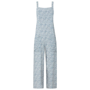 Joe Browns Blue Delightful Ditsy Relaxed Fit Jumpsuit