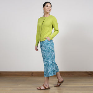 Lily & Me Teal Drift Trousers Fern