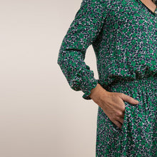 Load image into Gallery viewer, Lily &amp; Me Green Haywood Dress Ditsy