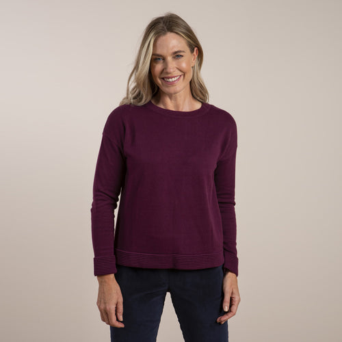 Lily & Me Damson Winter Outfitter Jumper
