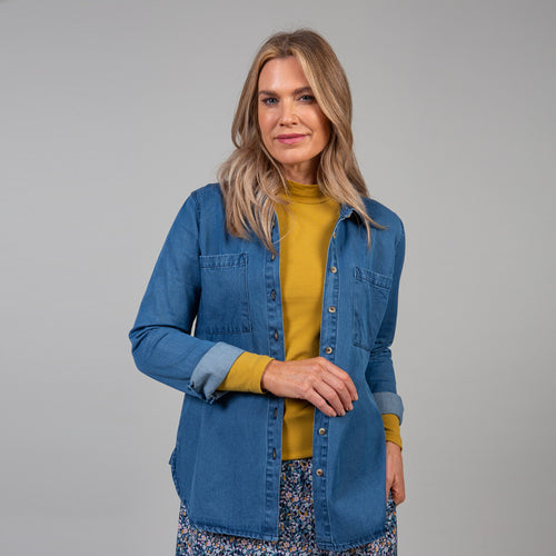 Lily & Me Denim Traditional Shirt