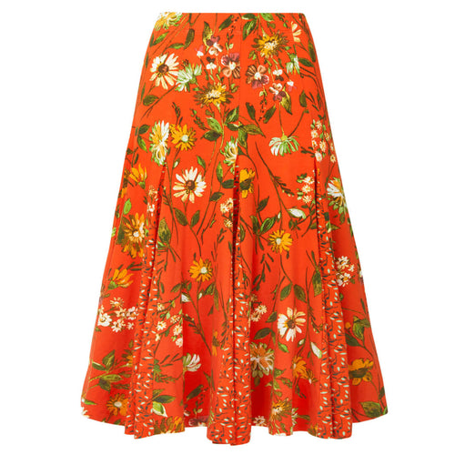 Joe Browns Orange Oh So Lovely Jersey Skirt