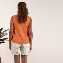 Load image into Gallery viewer, Lily &amp; Me Multicolour Linen Short Citron Print