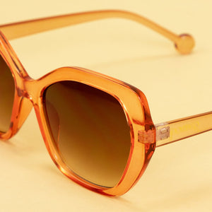 Powder Apricot Brianna Limited Edition Sunglasses