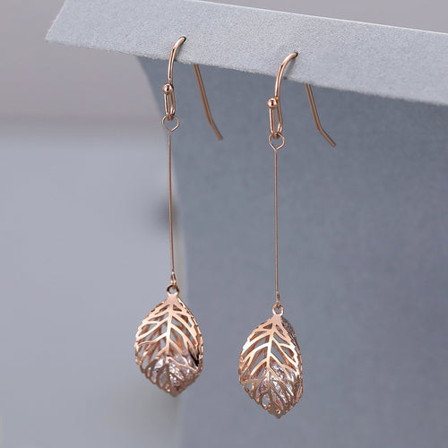 Gold Tree Earrings
