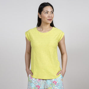 Lily & Me Citron Surfside Tee