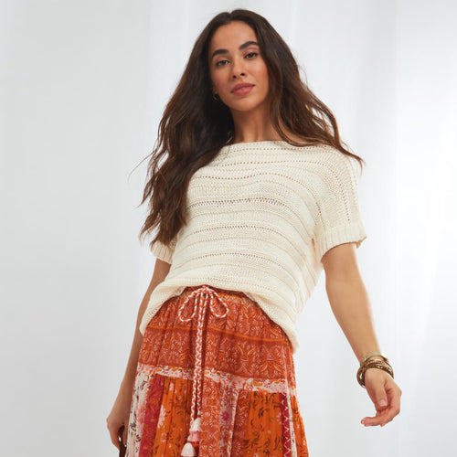 Joe Browns Stone Ultimate Summer Knit Top