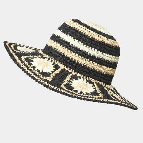 Joe Browns Black Crochet Hat