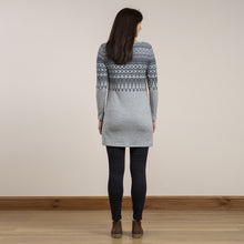 Load image into Gallery viewer, Lily &amp; Me Navy &amp; Grey Angela Tunic Fairisle