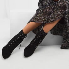 Load image into Gallery viewer, Joe Browns Black So Enchanting Embroidered Boots