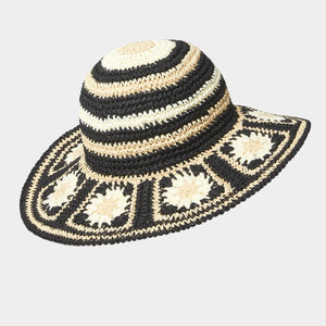 Joe Browns Black Crochet Hat
