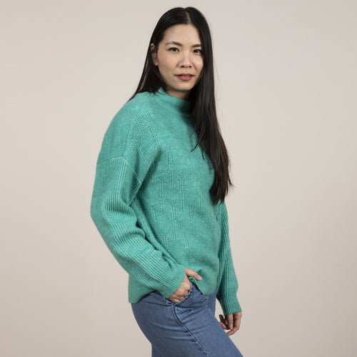 Lily & Me Green Ferndale Jumper