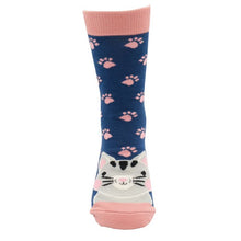 Load image into Gallery viewer, Miss Sparrow Girls 4-6 Years Animal Socks Box