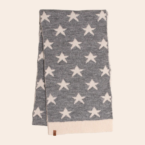 Brakeburn Grey Star Scarf