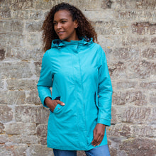 Load image into Gallery viewer, Lily &amp; Me Soft Teal Chedworth Jacket